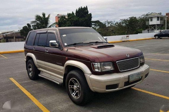 2002 Isuzu Trooper Diesel SUV Red For Sale 