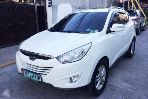 2011 Hyundai Tucson GLS Theta II White For Sale 