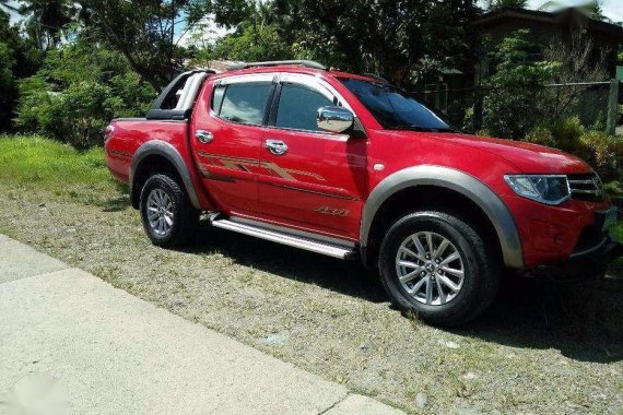 Mitsubishi Strada Gls 4X4 2010 MT Red For Sale 