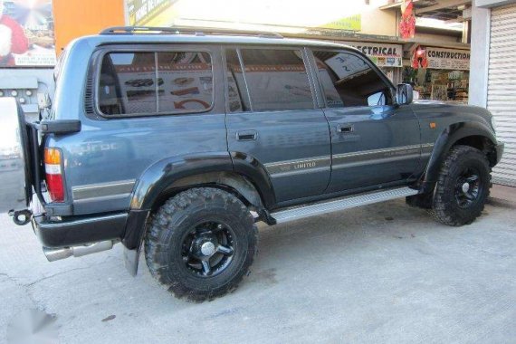 Toyota Landcruiser VX80 4x4 1993 Blue For Sale 