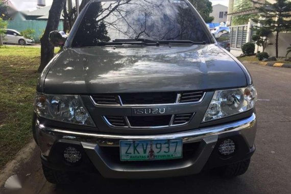 2007 Isuzu Sportivo Manual Gray SUV For Sale 