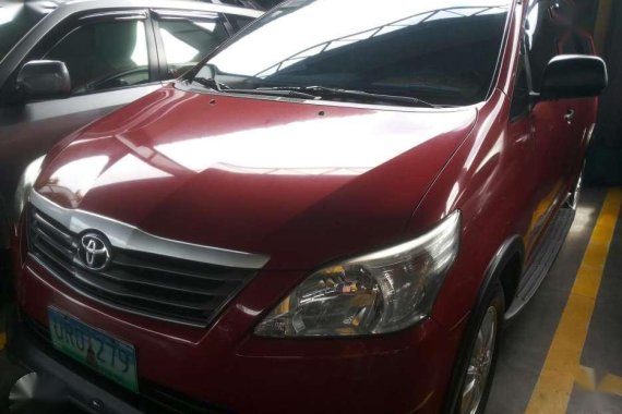 2013 Toyota Innova Diesel MT Red SUV For Sale 