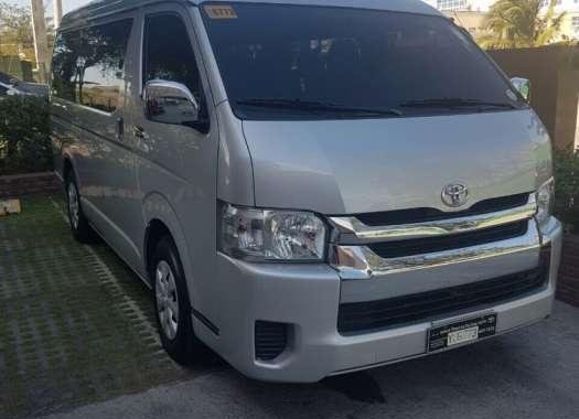 2016 Toyota Hiace Grandia GL MT Silver For Sale 