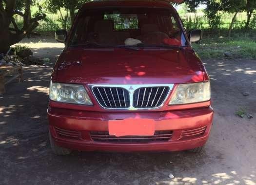 Mitsubishi Adventure GLX MT Red SUV For Sale 