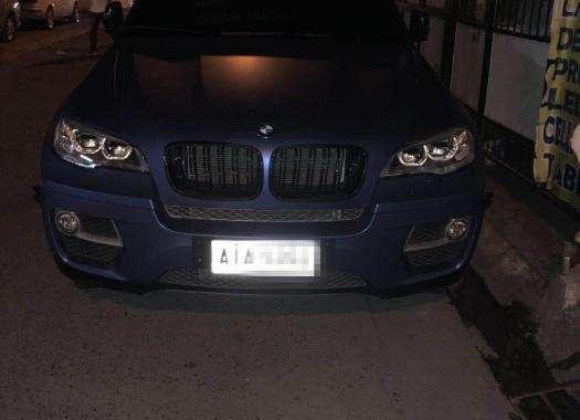 2015 BMW X6 3.0 Turbo Diesel Blue For Sale 