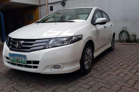 2011 Honda City 1.5E AT White Sedan For Sale 