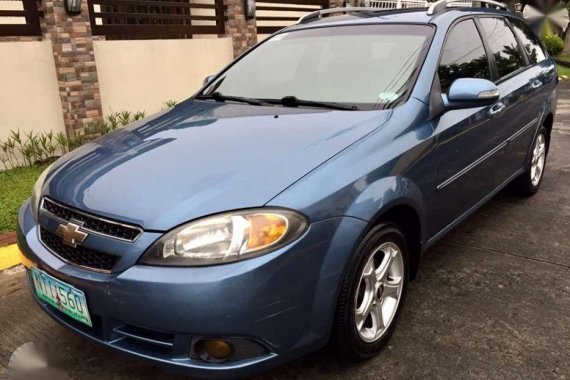 Chevrolet Optra VGiS Wagon 2009 Blue For Sale 