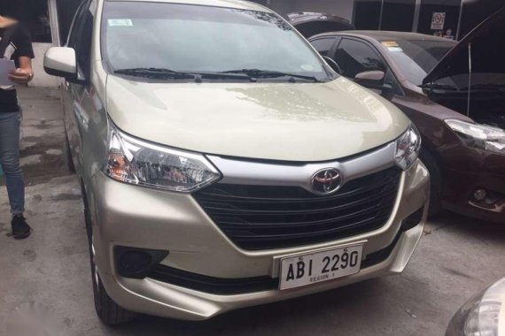 2016 TOYOTA Avanza 13 E Champagne Color Manual Tranny