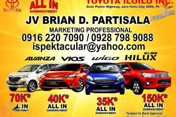 New 2018 Toyota Iloilo All In Promo For Sale 