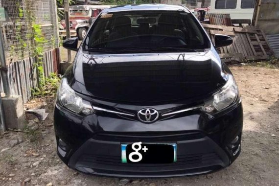 Toyota Vios E 2014 AT Black Sedan For Sale 