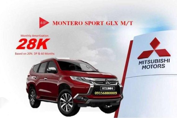 New 2017 Mitsubishi Montero Units All in Promo For Sale 