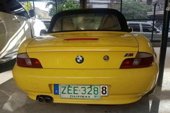 2000 BMW Z3 2.0 Manual Yellow For Sale 