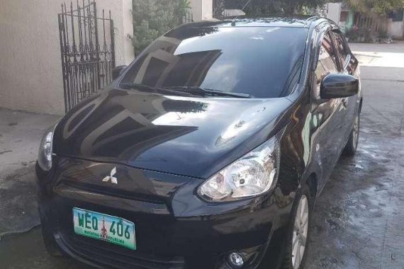 Mitsubishi Mirage GLS 2013 MT Black For Sale 