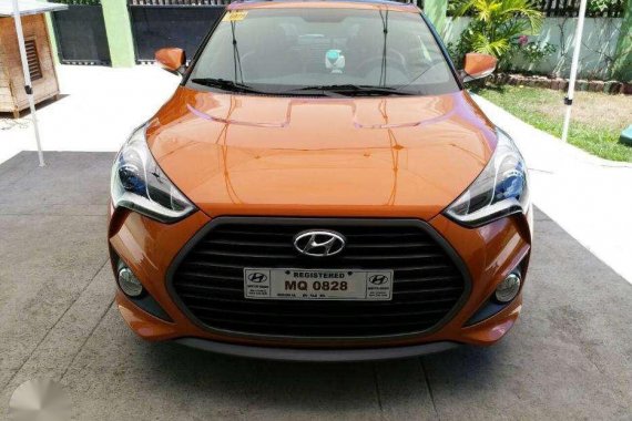 Hyundai Veloster 2016 Automatic Orange For Sale 