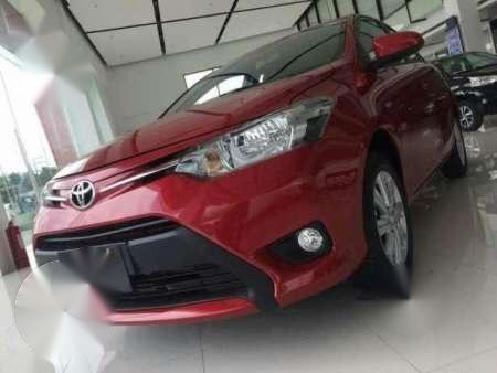 Toyota Vios E 2014 AT 1.3 Red Sedan For Sale 