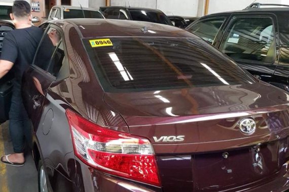Fresh Toyota Vios G 1.3 AT Red Sedan For Sale 