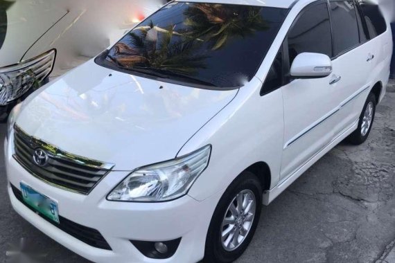 Toyota Innova 2.5G DSL AT 2012 White For Sale 