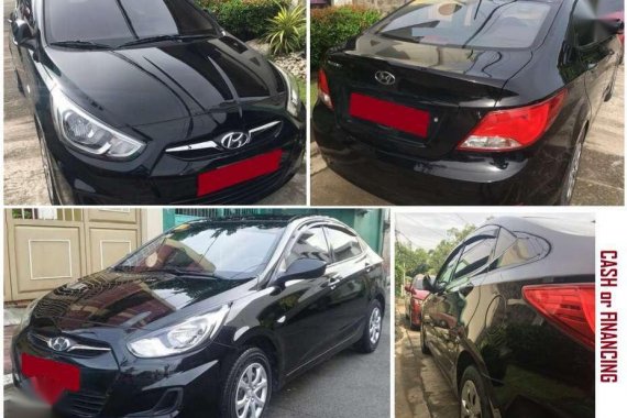 2016-Hyundai.Accent MT Black For Sale 