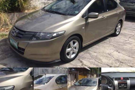 2009 Honda City 1.3 AT Beige Sedan For Sale 