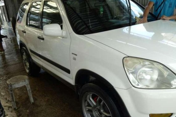 Honda CRV 2003 Manual White SUV For Sale 