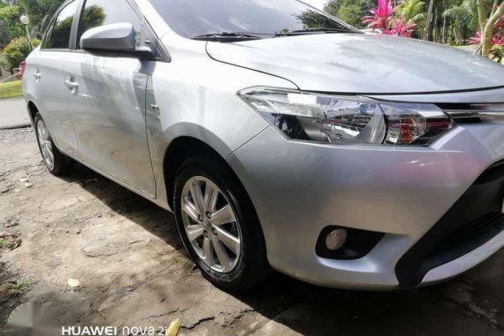 TOYOTA VIOS E 2017 Dual VVT-i AT Silver For Sale 