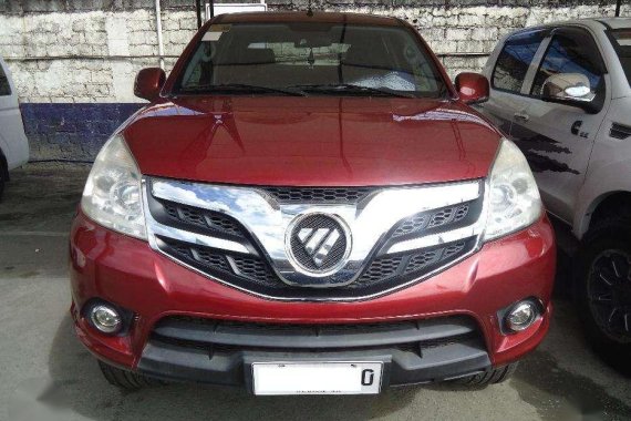 2013 Foton Pick-up Thunder MT DSL Maroon for sale