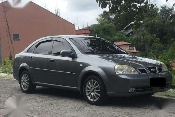 Chevrolet Optra 2004 Manual Gray Sedan For Sale