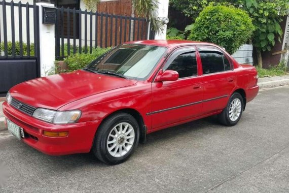 Toyota Corolla 1997 Well maintained Red For Sale 