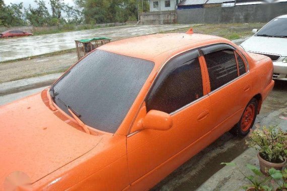 Toyota Corolla 1993 AT Orange Sedan For Sale 