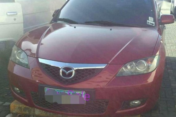 2009 MAZDA3 1.6 AT Red Sedan For Sale 