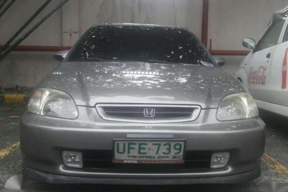 Honda Civic 1996 MT Gray Sedan For Sale 
