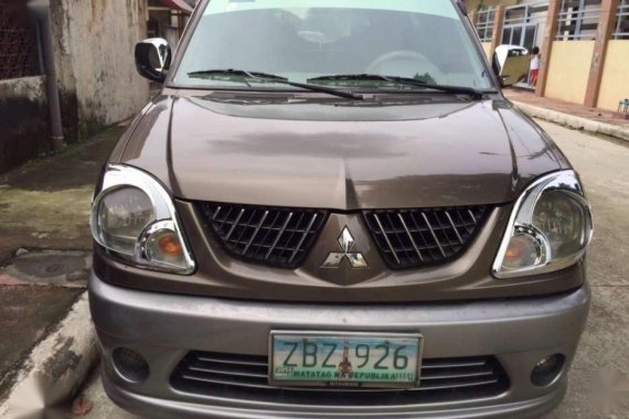 Mitsubishi Adventure Gls Sport 2005 Brown For Sale 