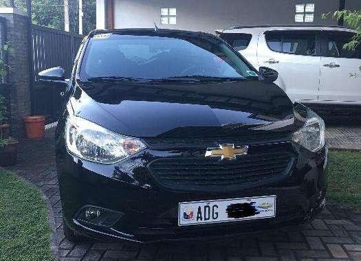 Chevrolet Sail 2016 M/T Black Sedan For Sale 