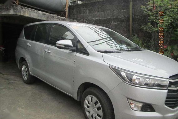 2016 Toyota Innova 2.8 Engine Manual Silver For Sale 