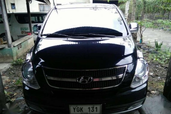 Hyundai Grand Starex VGT 2008 Black Van For Sale 
