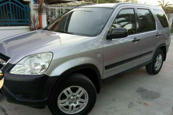 Honda CRV i-VTEC 2003 SIlver SUV For Sale 