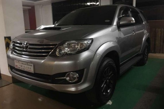 Toyota Fortuner 2015 4x2 G Diesel Gray SUV For Sale 
