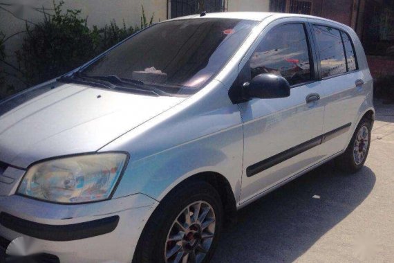 Hyundai Getz 2005 Manual Silver HB For Sale 