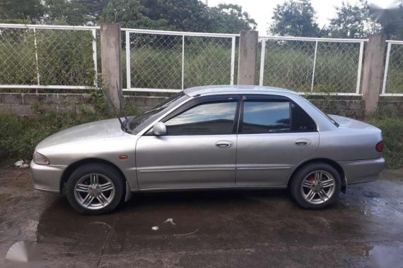 Mitsubishi Lancer 1995 Manual Silver Sedan For Sale 