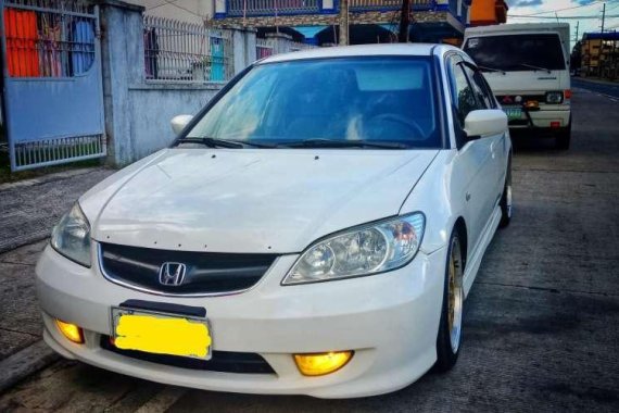 Honda Civic VTI-S 2004 Dual SRS White For Sale 