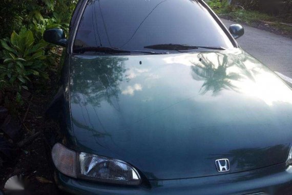 Honda Civic ESi 1998 Manual Green For Sale 