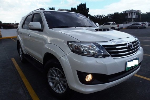 2013 Toyota Fortuner V for sale