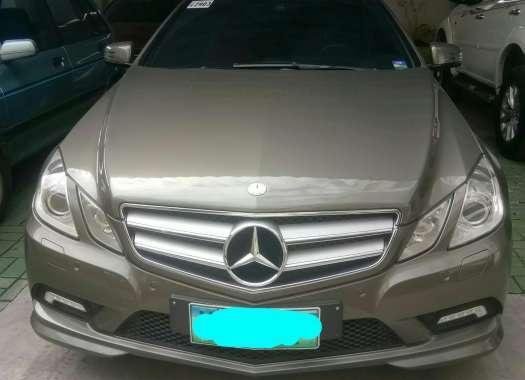 Mercedes Benz E350 COUPE 2010 for sale