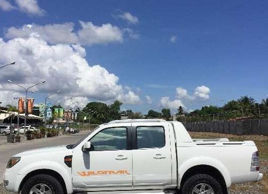 2010 Ford Ranger Wildtrak 2.5L White For Sale 