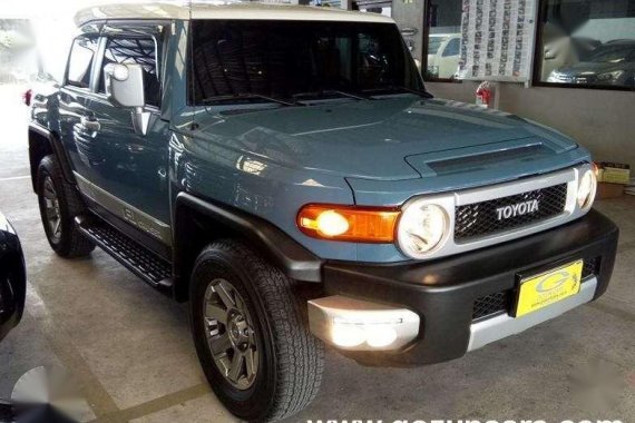 2015 Toyota FJ Cruiser 4.0 Blue SUV For Sale 