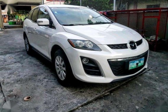 2010 Mazda CX7 AT White SUv For Sale 