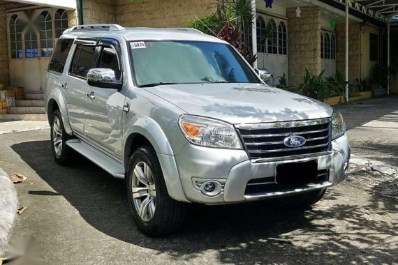 2012 Ford Everest Limited Diesel AT Silver For Sale 