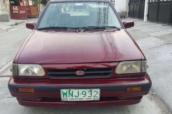 Kia Pride CD5 2000 Manual Red Hb For Sale 