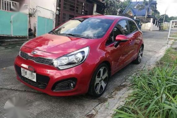 Fresh 2012 Kia Rio Ex Hatchback Red For Sale 