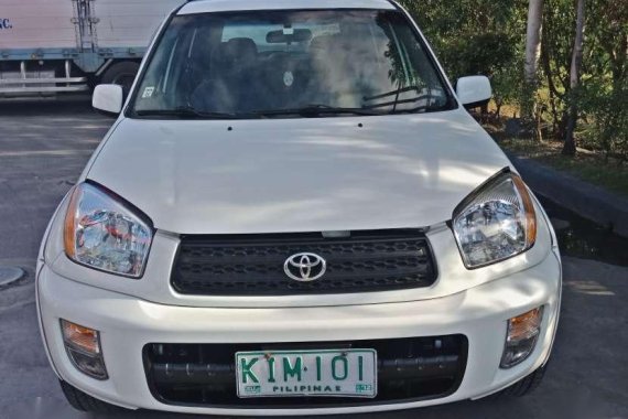 2002 Toyota RAV4 2nd Gen Matic White For Sale 